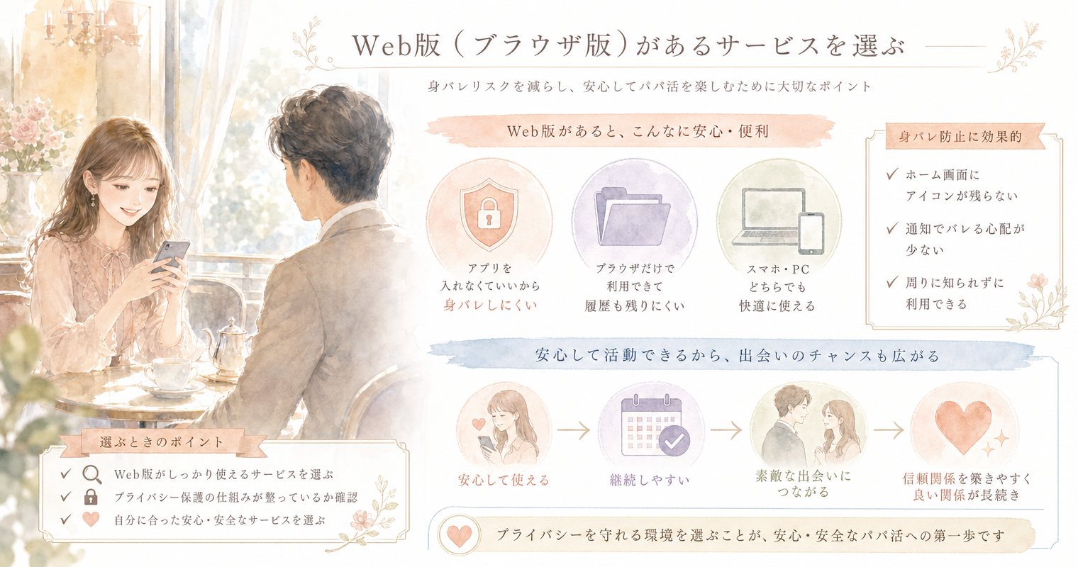 Web版(ブラウザ版)があるサービスを選ぶ